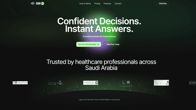 Sllil - Essential AI Chat for Saudi Healthcare (Next.js, Supabase)